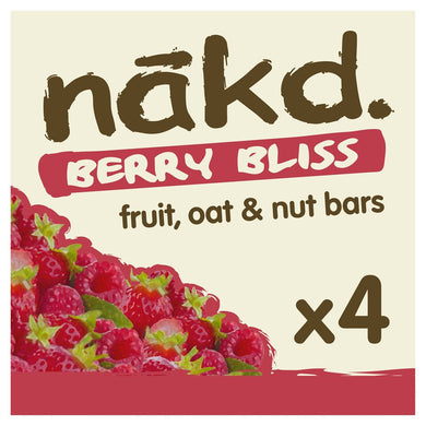 Nakd Berry Bliss Bar 4X30g