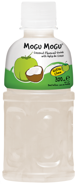 Mogu Mogu Coconut Flavored Drink With Nata De Coco