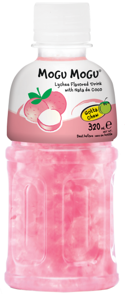 Mogu Mogu Lychee Flavored Drink With Nata De Coco