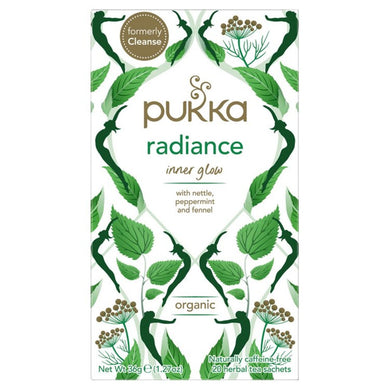 Pukka Cleanse, Organic Herbal Tea with Fennel & Peppermint, 20 Sachets 36g