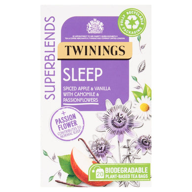 Twinings Superblends Sleep 20 Single Tea Bags 30g