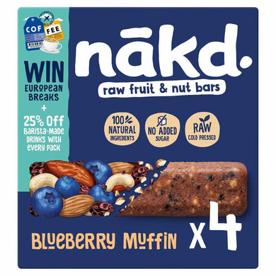 Nakd Blueberry Muffin 4X35g Mpk