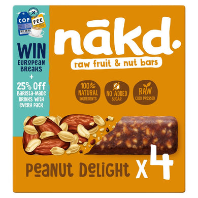 Nakd Peanut Delight 4X35g