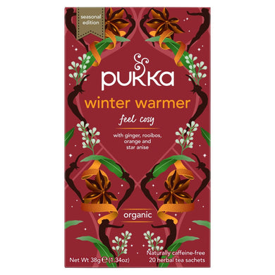 Pukka Winter Warmer Organic Herbal Tea 20 Per Pack 38g
