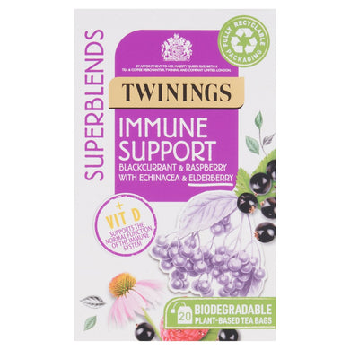 Twinings Superblends Immune 20 Tea Bags 40g