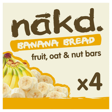 Nakd Banana Bread Bar 4X30g