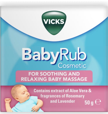 Vicks Babyrub For Soothing and Relaxing Massage 50g