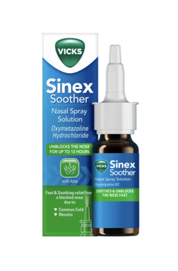 Vicks Sinex Soother Nasal Spray 15Ml