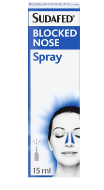Sudafed Blocked Nose Spray 15Ml
