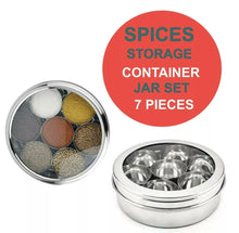 Free Spices. Spice Dabba | Spice Box/Masala Dabba with 7 Comparments Size 10