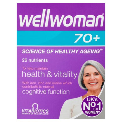 Vitabiotics Wellwoman 70+ Tablets X30