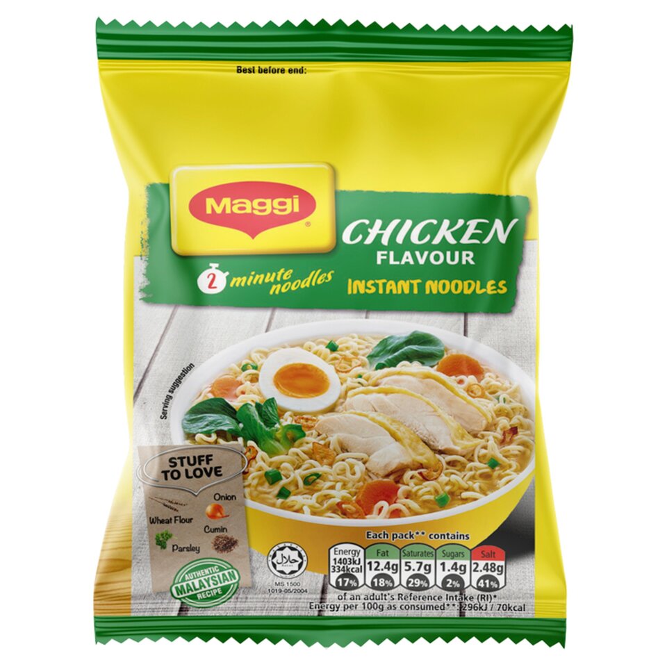 Maggi 2 Minute Chicken Noodles 75G