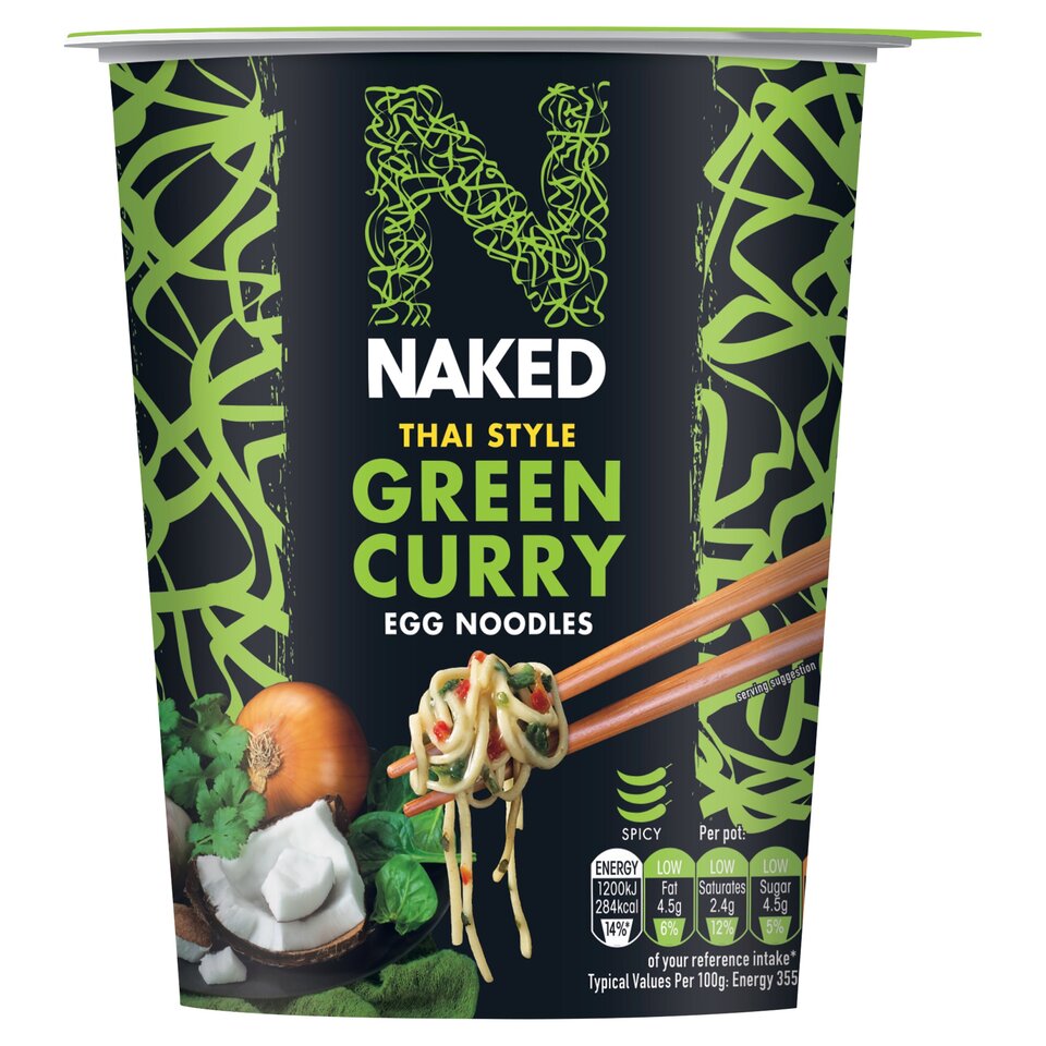 Naked Noodle Thai Green Curry Pot 78G