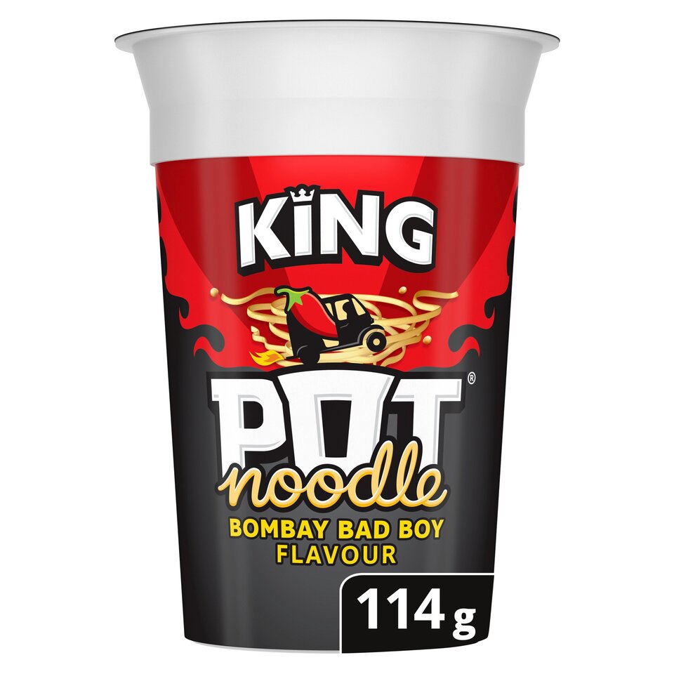 Pot Noodle King Bombay Bad Boy 114G