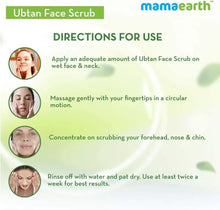 Mamaearth Ubtan Face Scrub with Turmeric & Walnut for Tan Removal - 100 gm