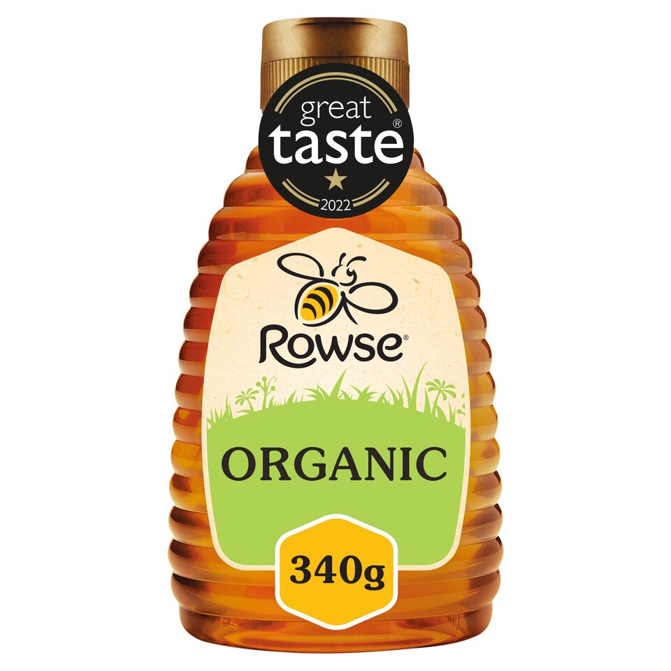 Rowse Squeezy Organic Honey 340G
