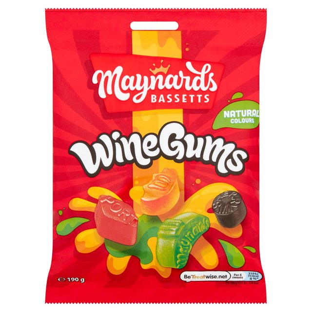 Maynards Wine Gums Sweet Bag 190g