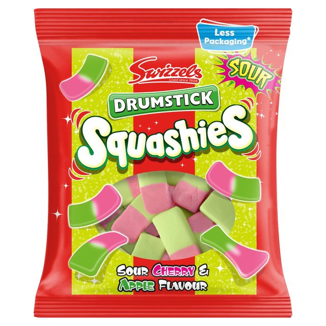 Drumstick Squashies Sour Cherry 160g