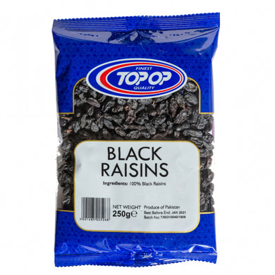 Black Raisins  250g Top op
