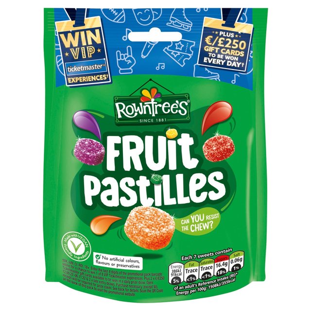 Rowntree's Fruit Pastilles Vegan 143g