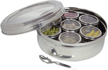 Spices Dabba | Spice Box/Masala Dabba with 7 Comparments Size 12