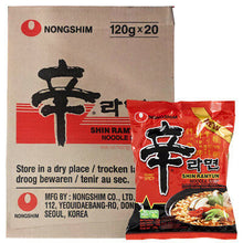 Nong Shim Ramyun Gourmet Spicy  Korean noodles