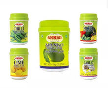 Ahmed  Pickles Mango Lime Chilli Mixed Garlic Spicy Asian Pickle Achaar Jar 1 kg