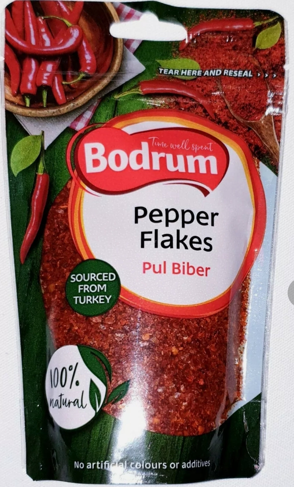 Bodrum Pepper Flakes Pul Biberi) 100g paxlet