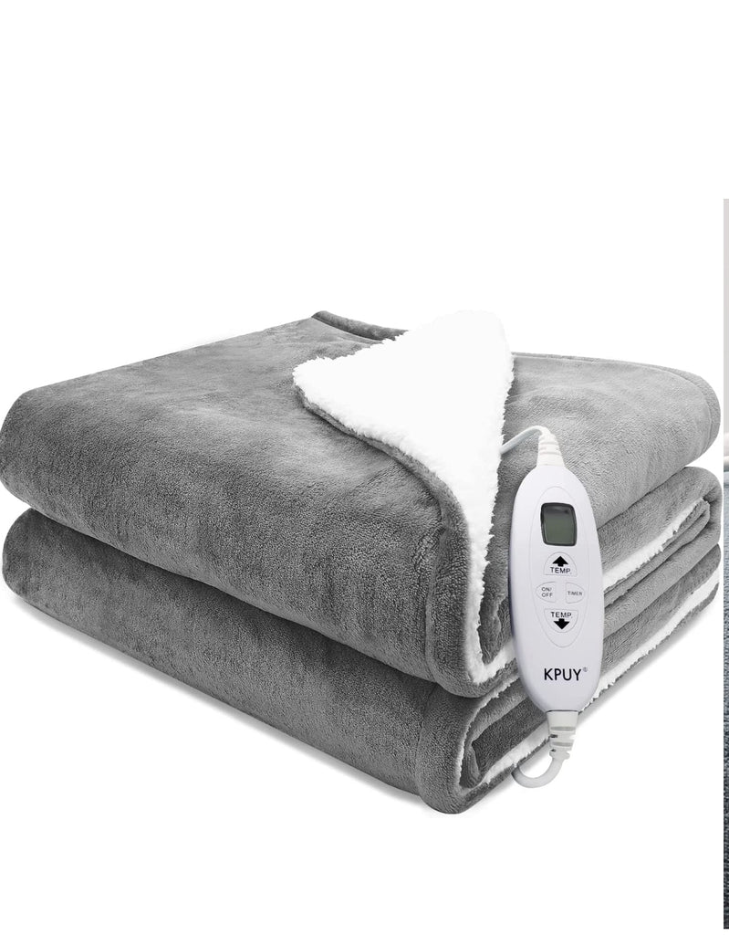 KPUY Electric Blanket - Heated Throw - Fast Heating Heated Throw Blank –  HimalayanSpices