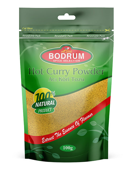 Hot Curry Powder Bodrum 100g