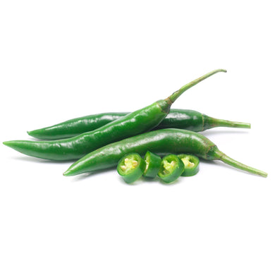 Fresh Green Chillies from India [ MILD ]