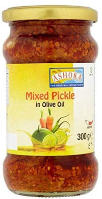 Ashoka  Mixed Pickle In Olive Oil 300g