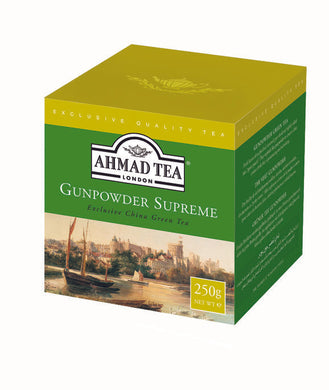 Ahmad Tea London Gunpowder Supreme Exclusive China Green Tea (Loose) 250g