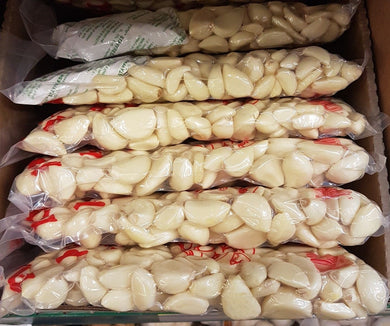 Fresh Peeled whole Garlic Cloves - Ready Peeled Garlic 10 Kg Box