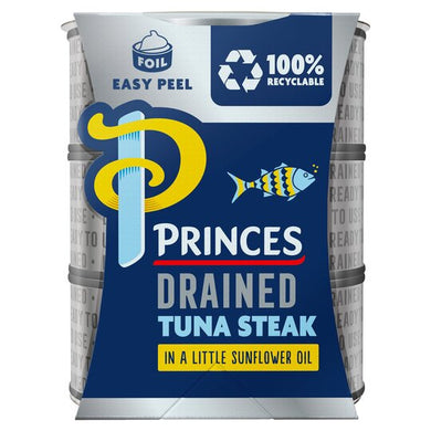 Princes Drained Tuna Steak In Sunflower Oil3x110g