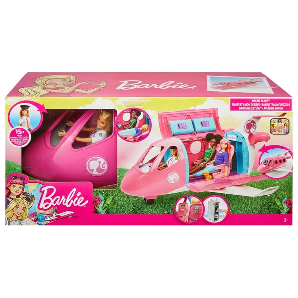 Barbie Dream Plane with Pilot Doll HimalayanSpices