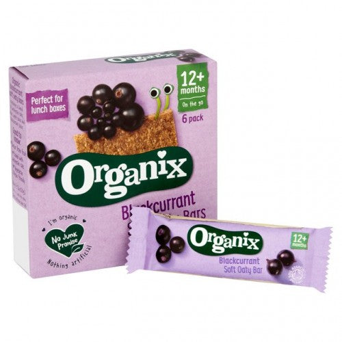 Organix Blackcurrant Soft Oaty Bars 6x23g