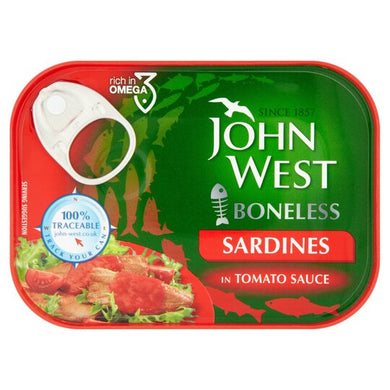 John West Boneless Sardine Tomato Sauce 95G