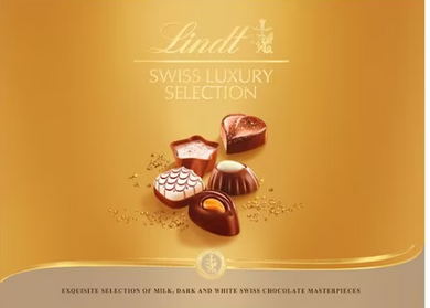 Lindt Swiss Luxury Selection Chocolates 195G