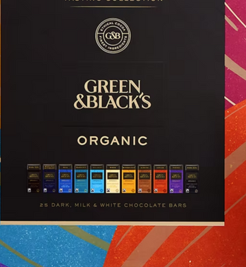 Green & Black's Organic Tasting Collection Chocolate Gift 395g