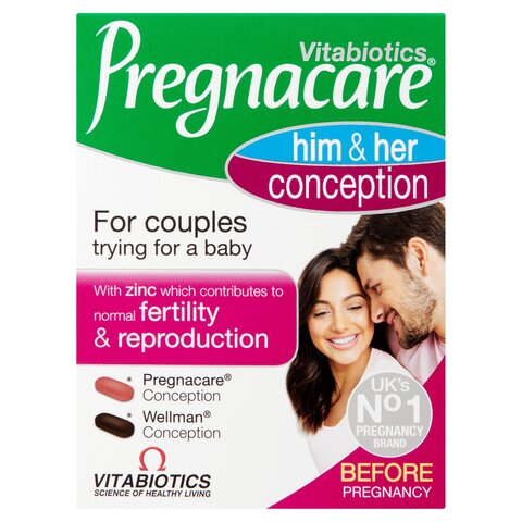 Pregnacare His & Her Conception 60'S