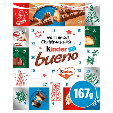 Kinder Bueno Chocolate Advent Calendar 167G