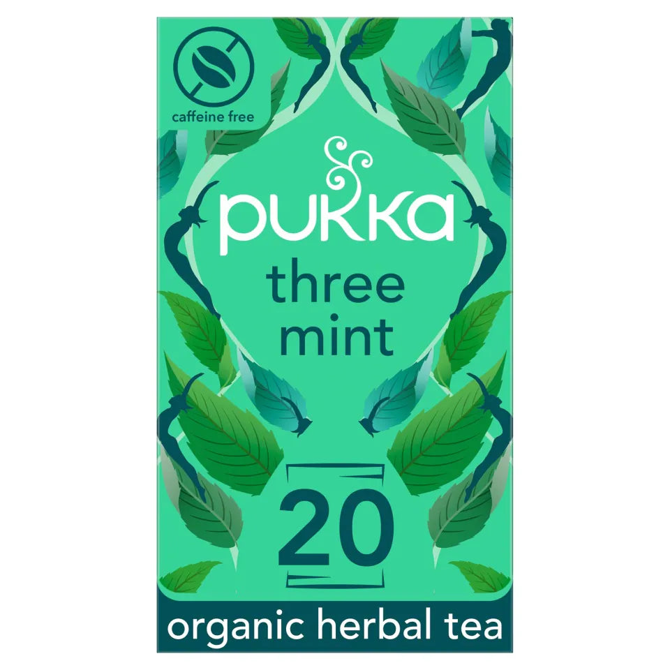 Pukka Organic Three Mint 20 Tea Bags 32G