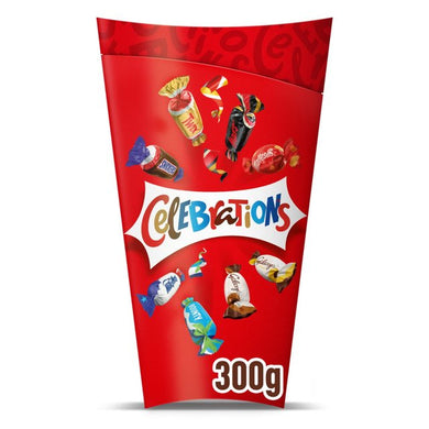 Celebrations Milk Chocolate Box Chocolate Bars 300g