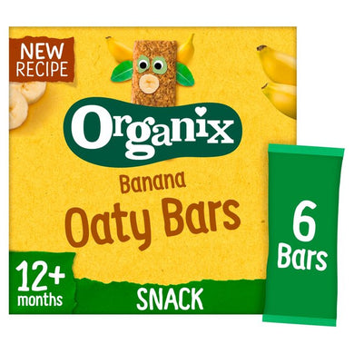 Organix Banana Soft Oaty Bars 6x23g