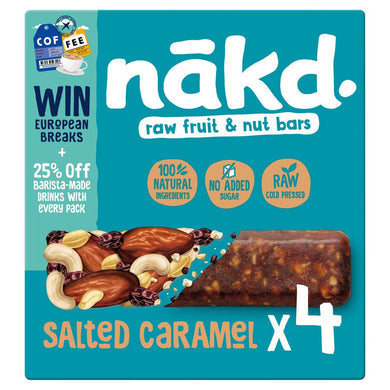 Nakd Salted Caramel 4X35g