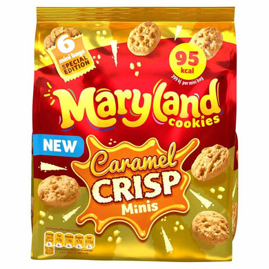 Maryland Caramel Crisp Mini Cookies 6 Pack 118.8G