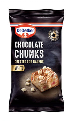 Dr Oetker Chocolate Chunks White 100G