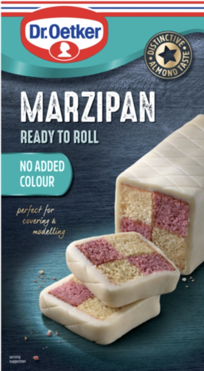 Dr Oetker Natural Marzipan Ready To Roll 454G