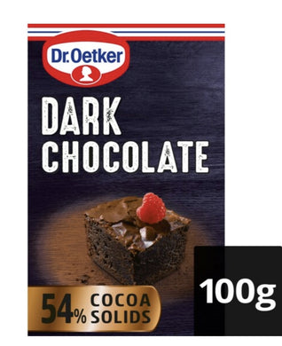 Dr. Oetker Dark Chocolate 54% Cocoa 100G